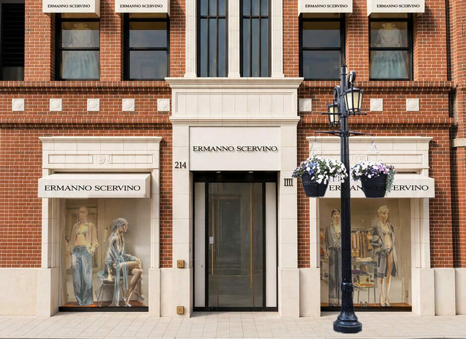 Il negozio Ermanno Scervino aperto in Rodeo Drive