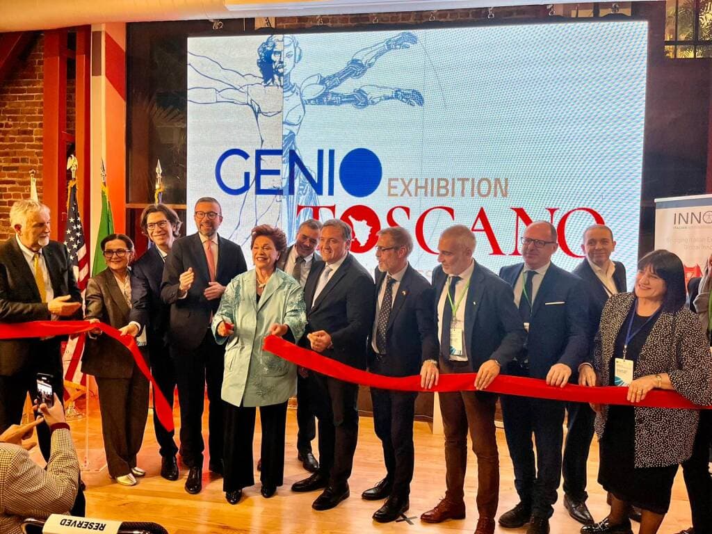 Un momento della precedente missione della Regione in Giappone, a Osaka, nel luglio 2025