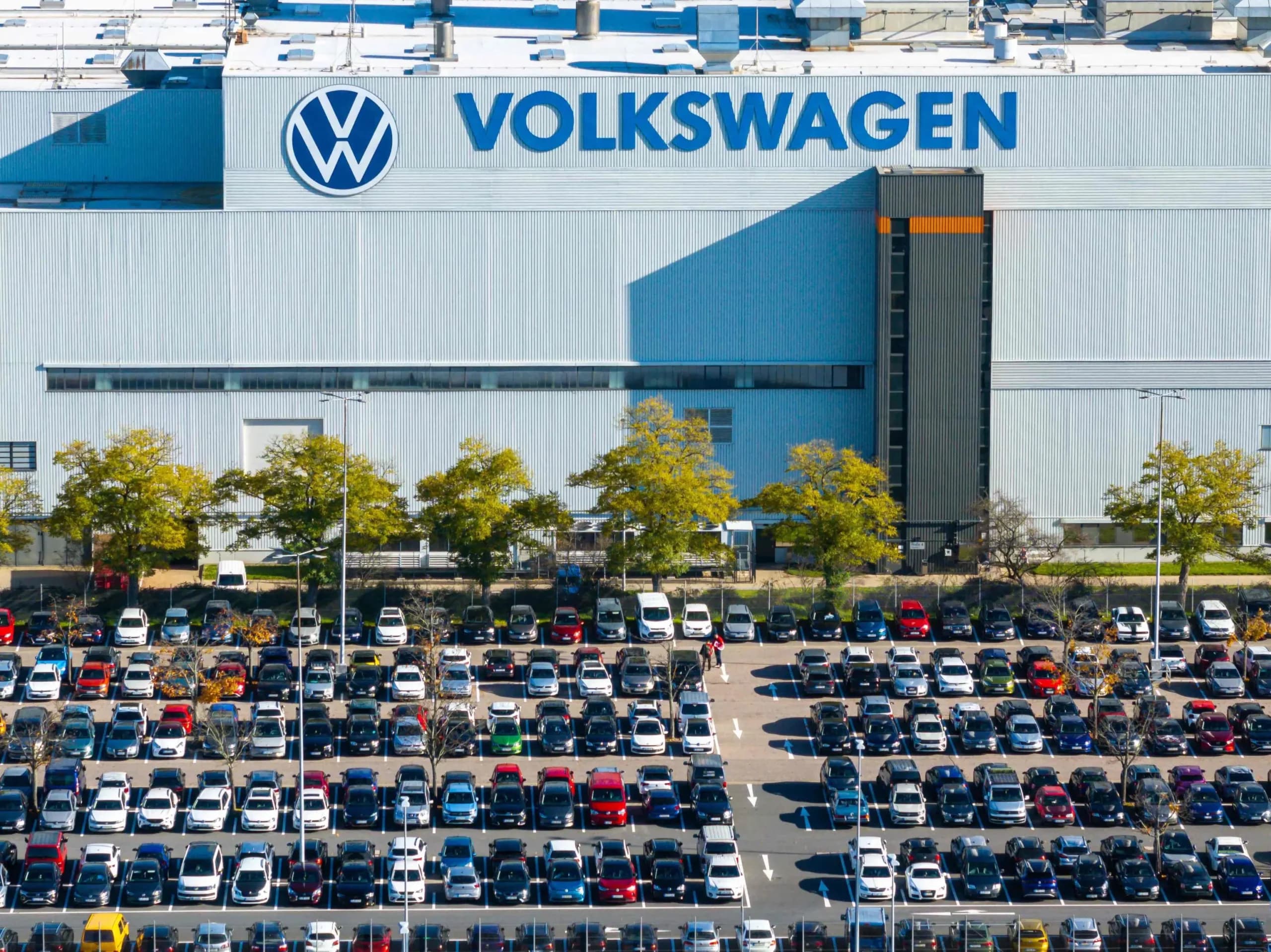 Uno stabilimento della Volkswagen in Germania