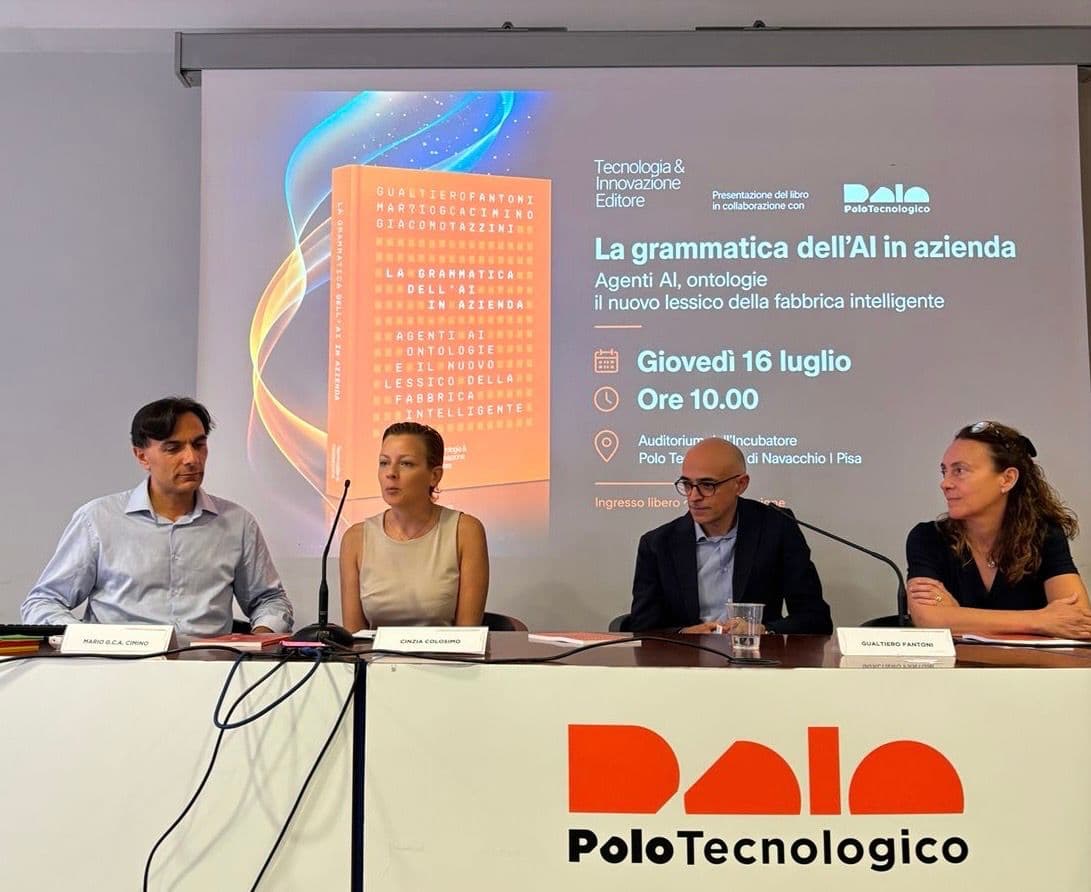 Da sinistra Mario Cimino, Cinzia Colosimo, Gualtiero Fantoni e Luciana Bertoncini