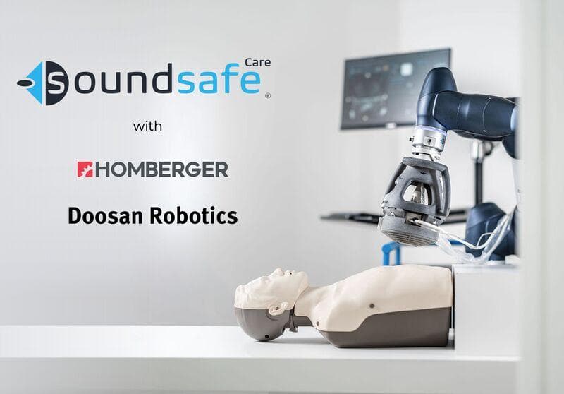 La piattaforma ØSCAR di SoundSafe Care combina robotica e ultrasuoni focalizzati per trattamenti non invasivi