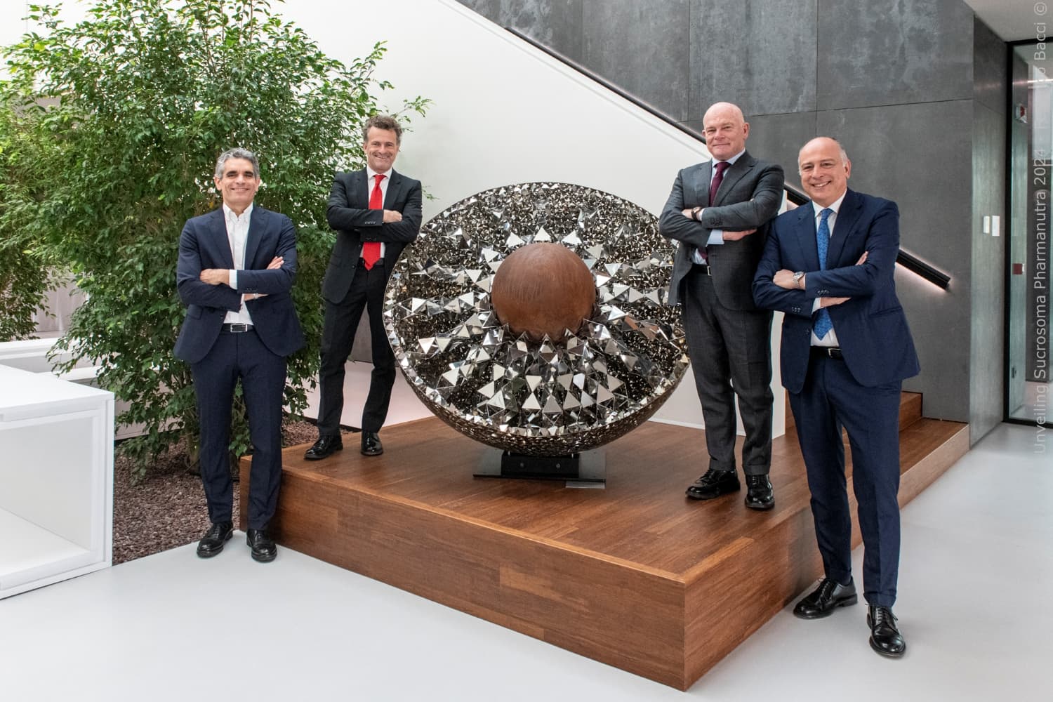 Roberto Lacorte e Andrea Lacorte (azionisti), Carlo Volpi e Germano Tarantino (manager dell'azienda)