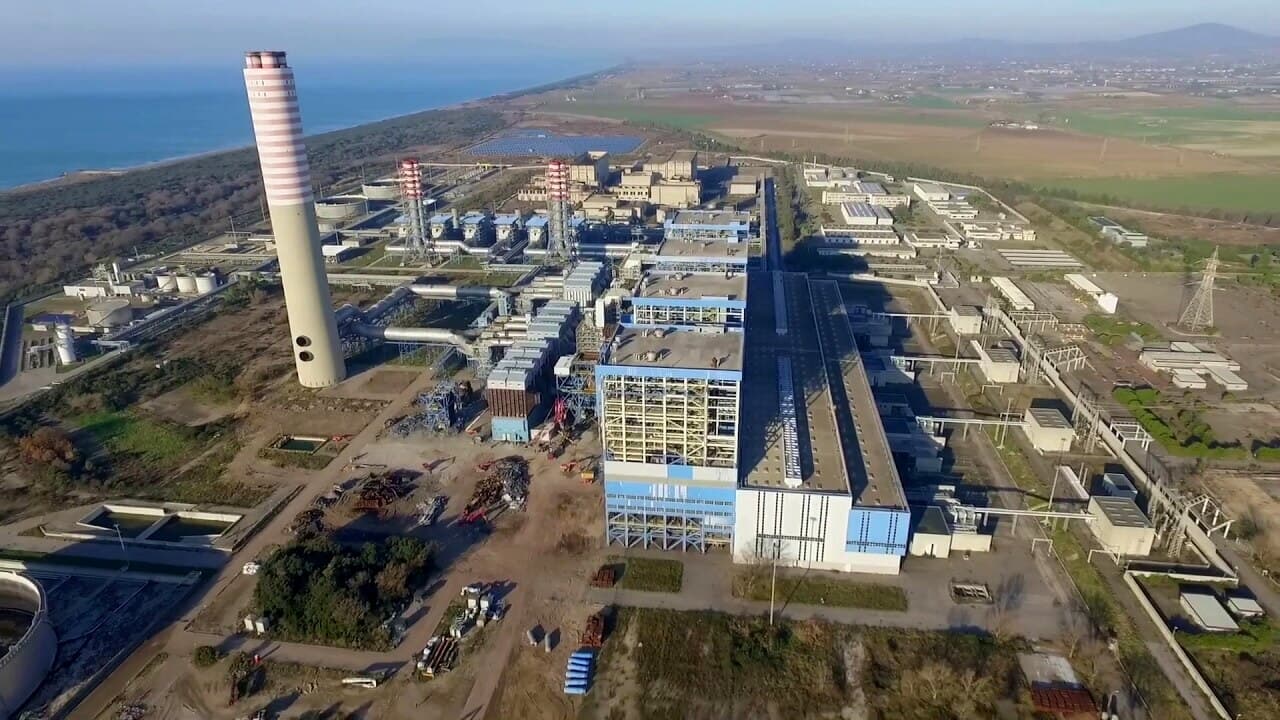 Il "relitto" della ex centrale nucleare di Montalto di Castro