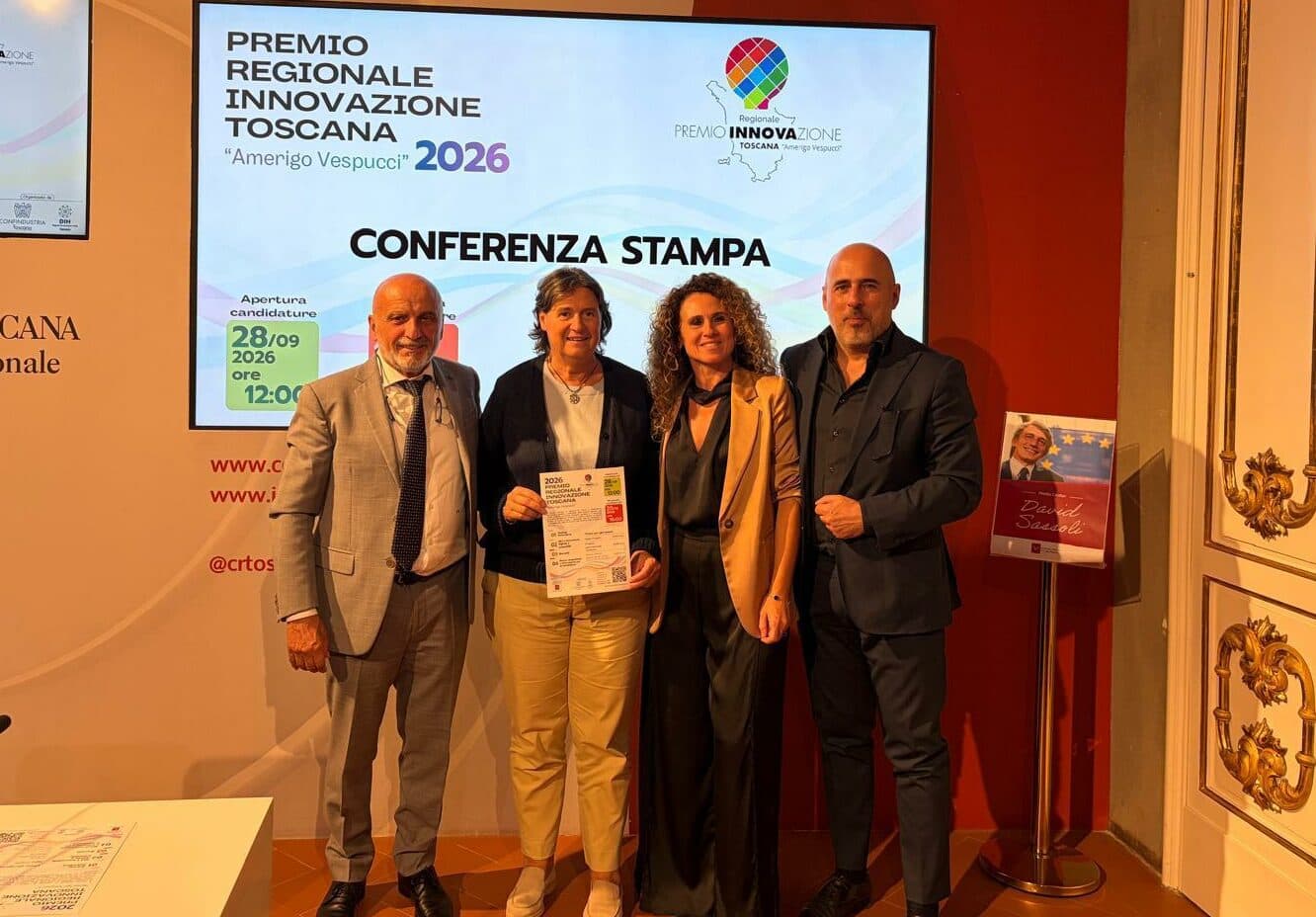 Da sinistra Fabrizio Bernini, Stefania Saccardi, Silvia Ramondetta e Gianluca Angusti