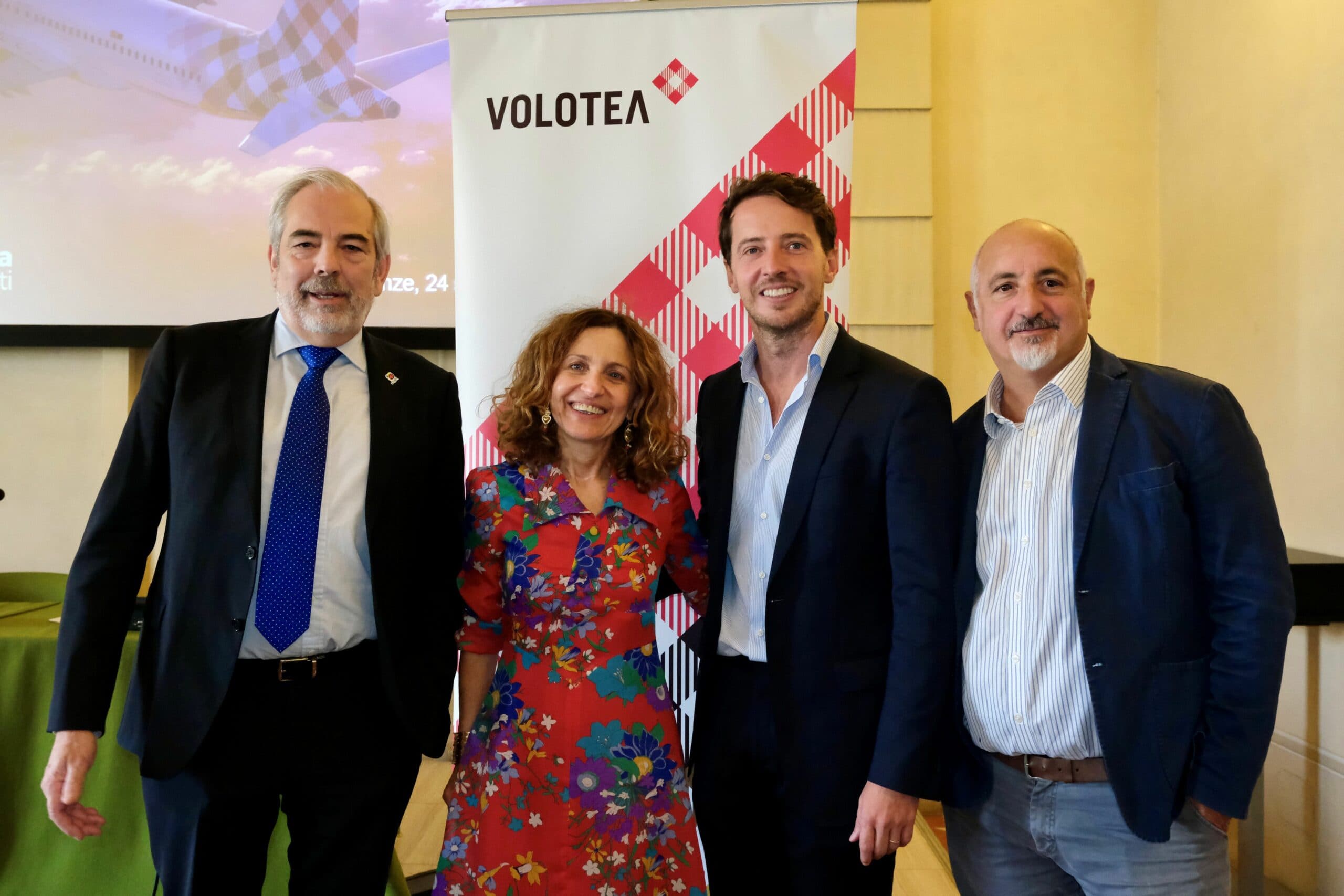 Da sinistra Gonzalo Ceballos, Valeria Rebasti, Jacopo Vicini e Federico Barraco