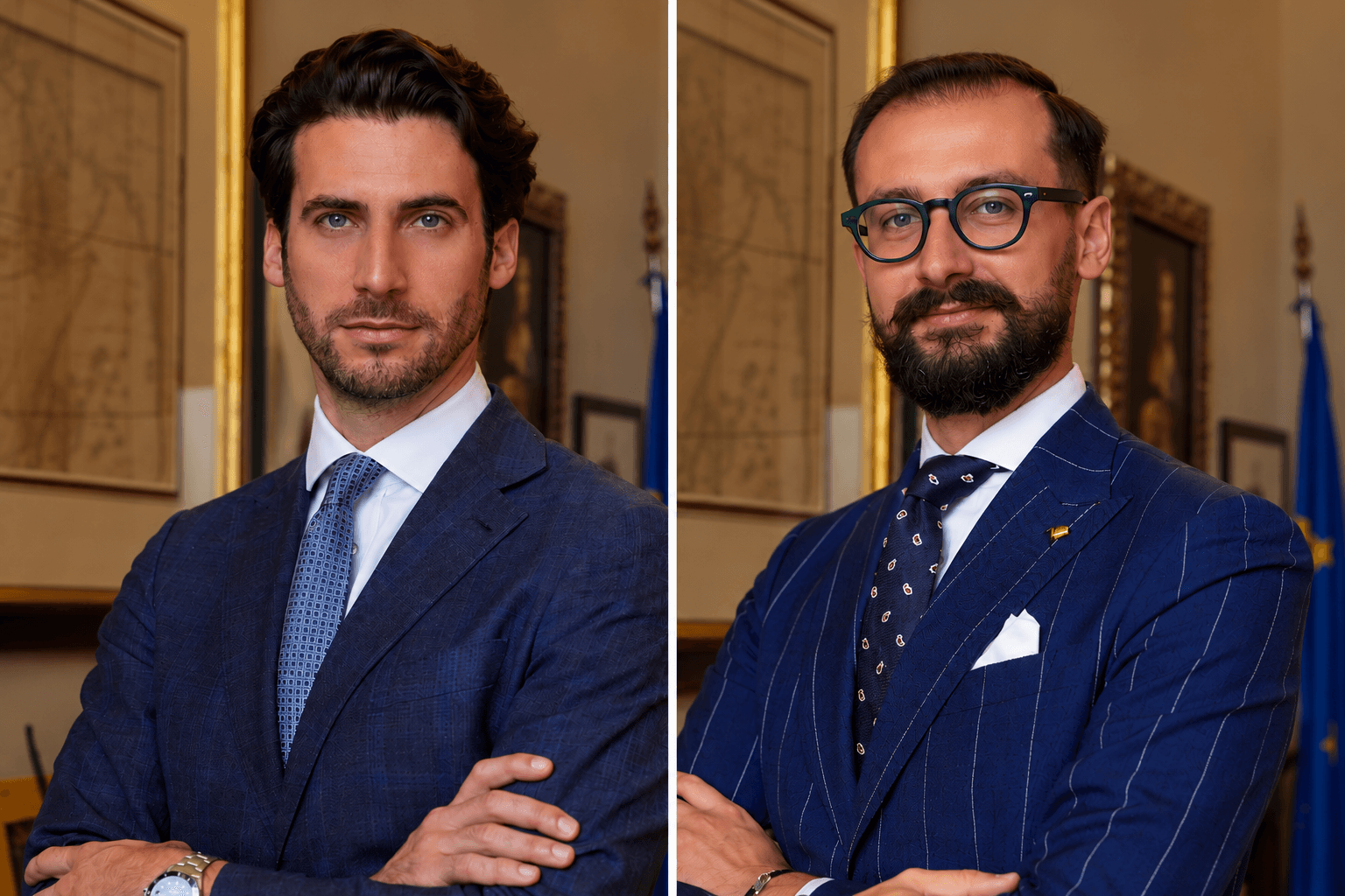 Niccolò Stefani e Giulio Mazzeschi