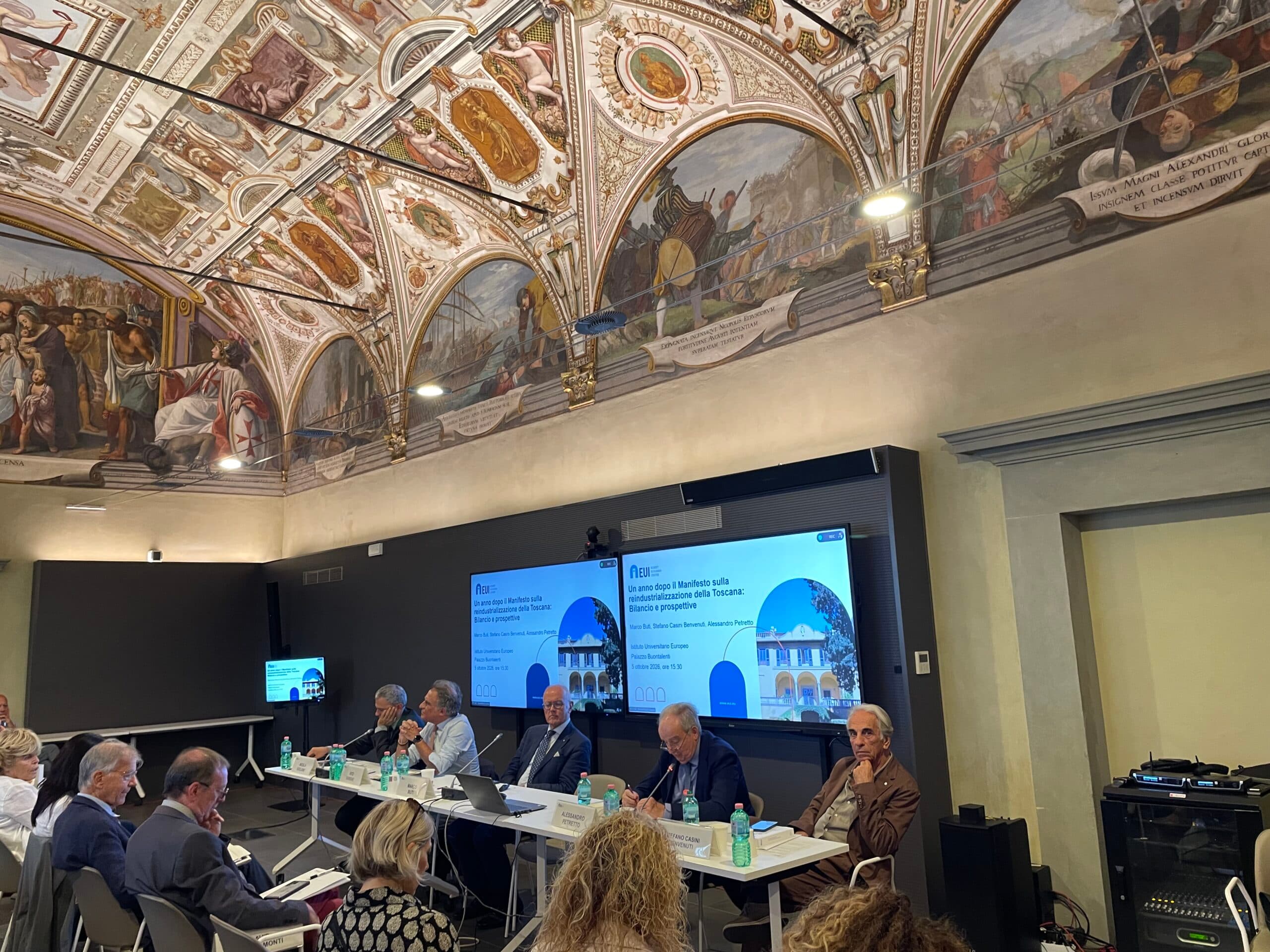 La presentazione del Manifesto sulla reindustrializzazione della Toscana, seconda parte