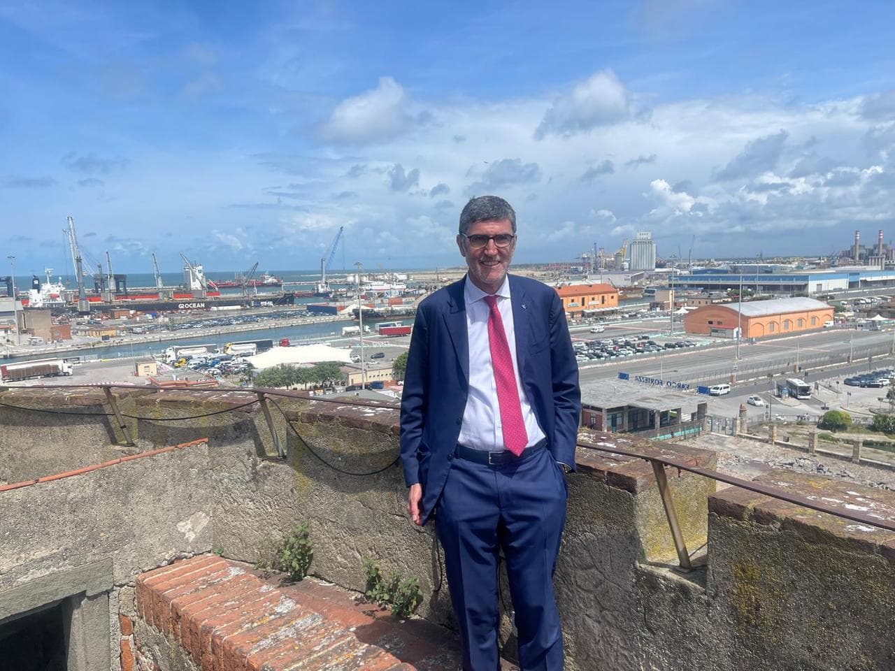 Il presidente dell'Autorità Portuale del Mar Tirreno Settentrionale Davide Gariglio