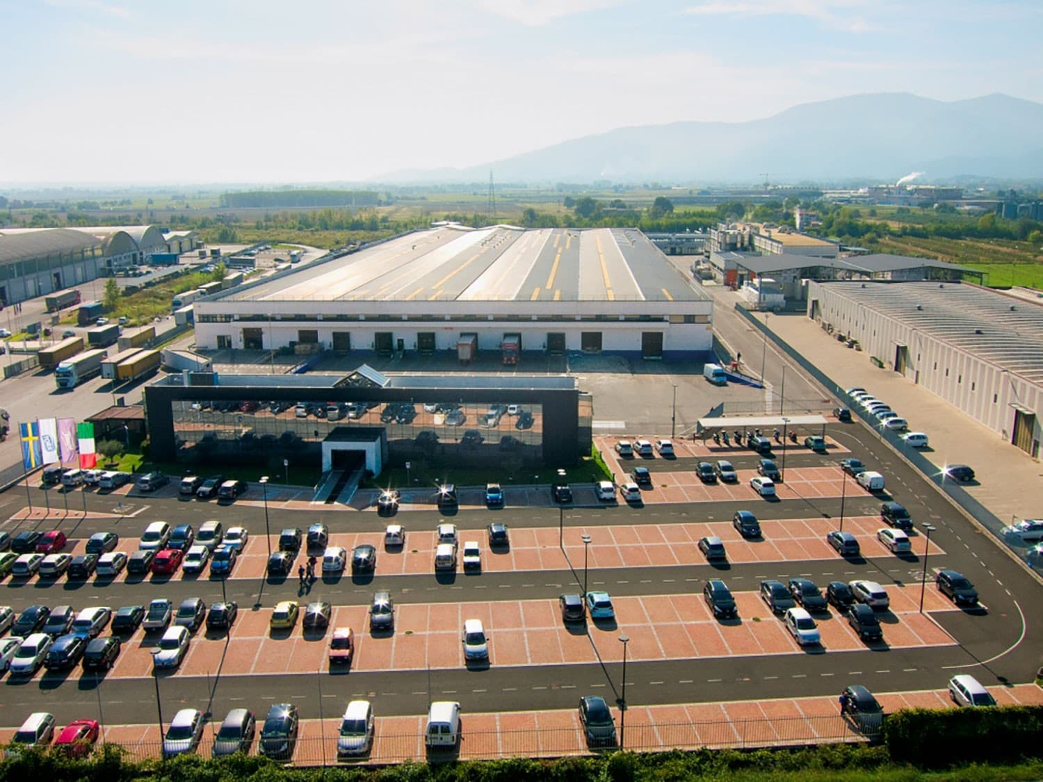 Lo stabilimento Essity di Altopascio